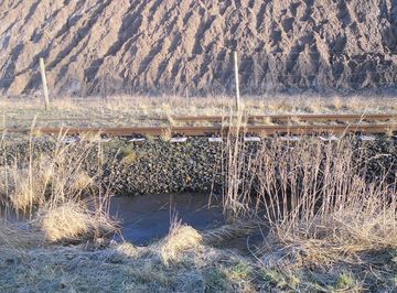 Grundwasserhochstände im Umfeld der Halde